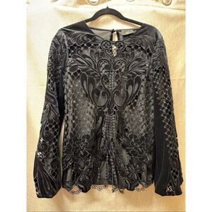 Kobi Harperin size M black long sleeves tops